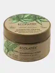 Шампунь-скраб для волос и кожи головы ECOLATIER GREEN "Очищение & детокс" aloe vera, 300 г