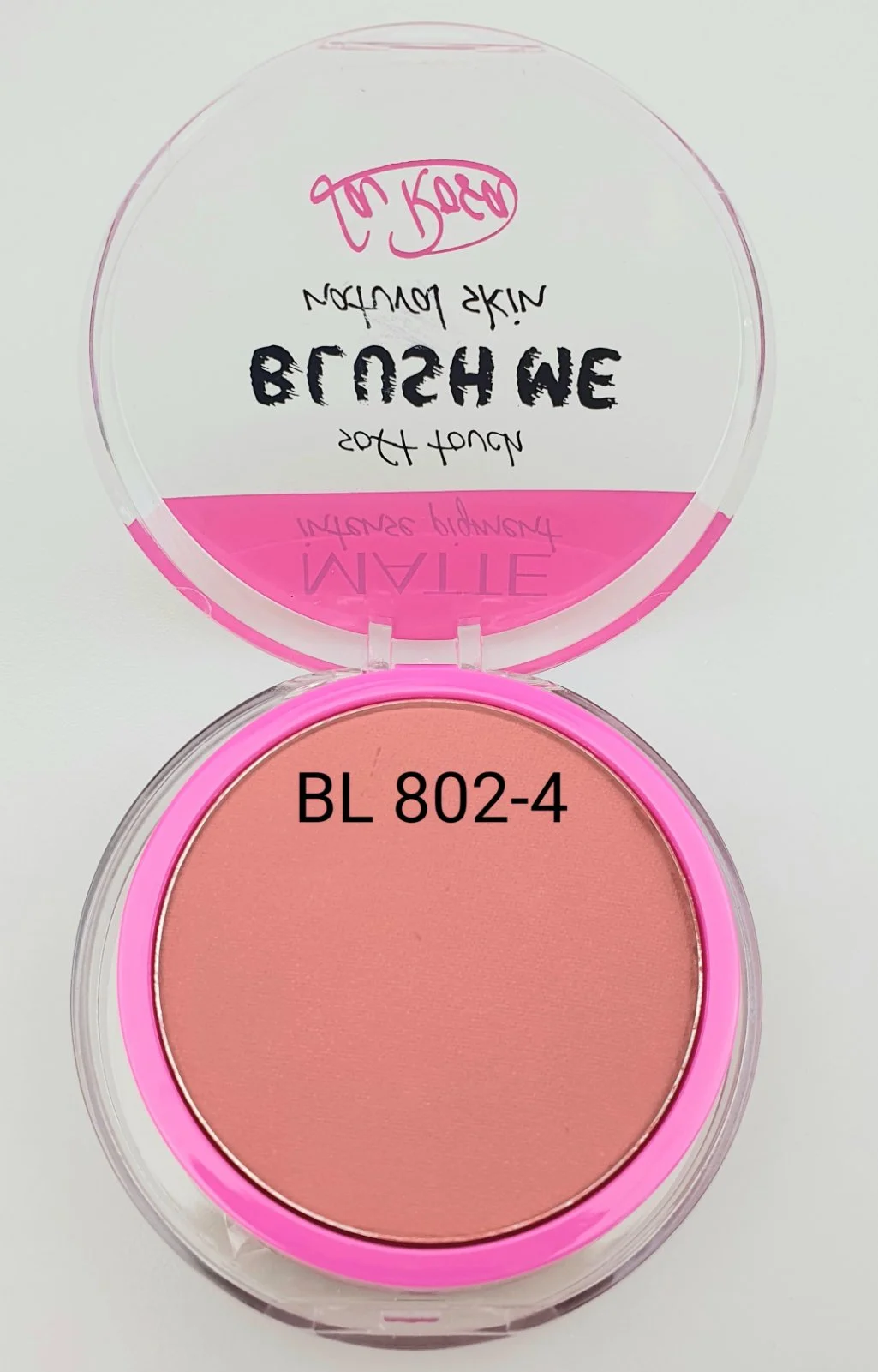 Коралловый меланж румяна матовые для лица BLUSH ME