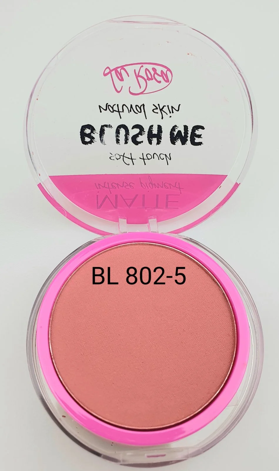 Коралловый румяна матовые для лица BLUSH ME