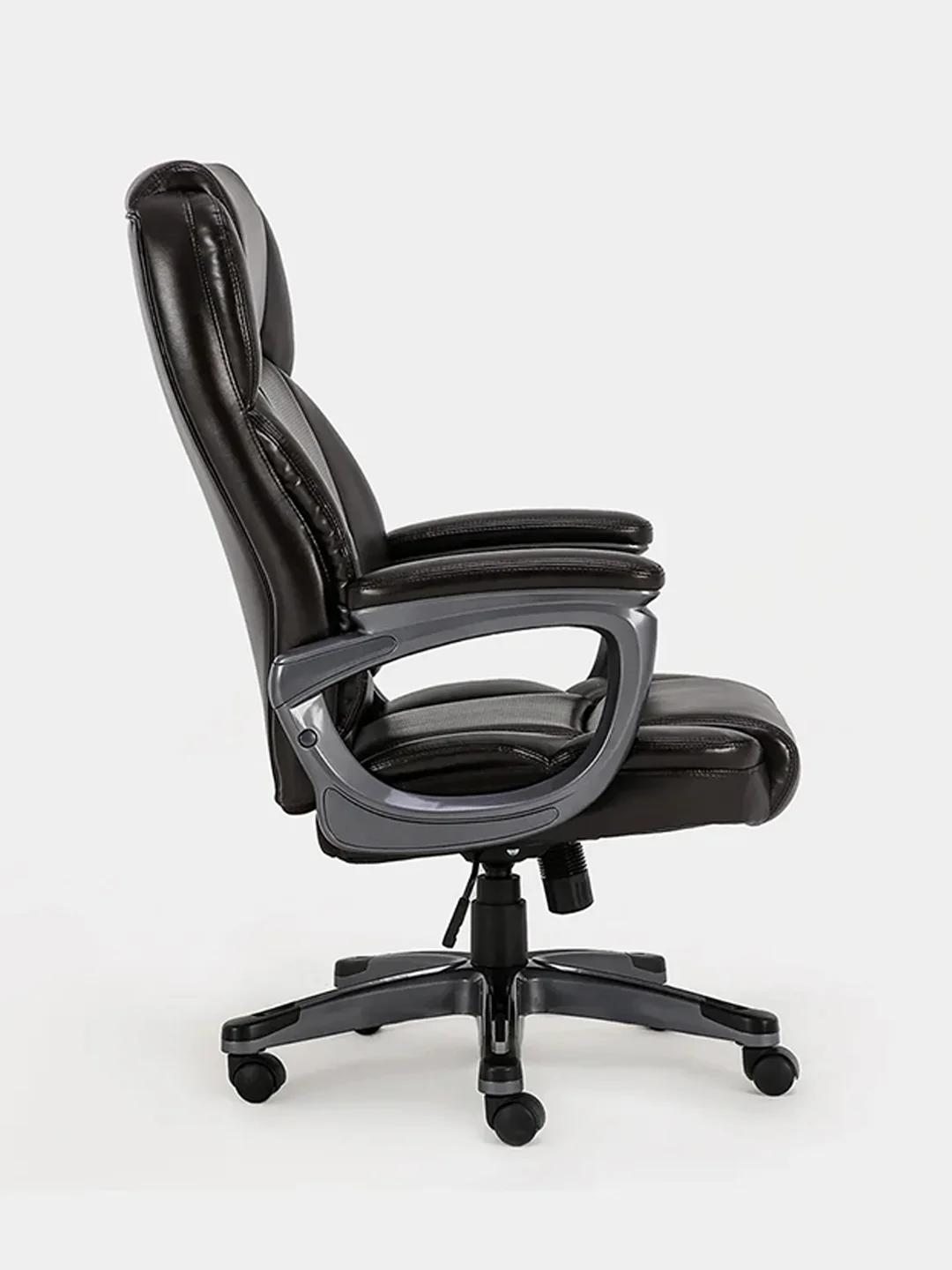 Кресло офисное BRABIX PREMIUM Favorite EX-577, пружинный блок, рециклир. кожа, 531936