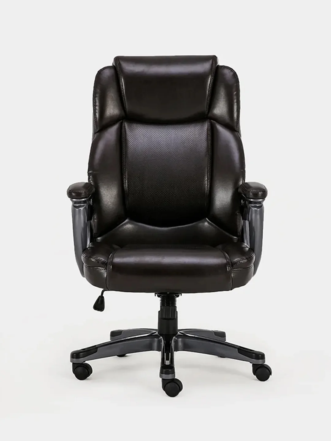 Кресло офисное BRABIX PREMIUM Favorite EX-577, пружинный блок, рециклир. кожа, 531936