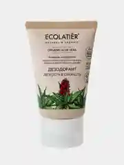 Дезодорант ECOLATIER GREEN "Легкость & Свежесть" ORGANIC ALOE VERA, 40 мл