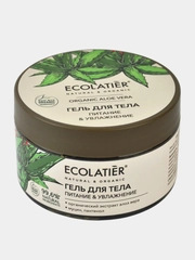 Гель для тела ECOLATIER GREEN "Питание&Увлажнение" ORGANIC ALOE VERA & Snail Mucin, 250 мл