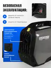 Генератор бензиновый инверторный Electrolite Ti 2400 (2.4 кВт)