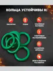 Набор универсальных резиновых уплотнительных колец , 18 размеров, 270 шт