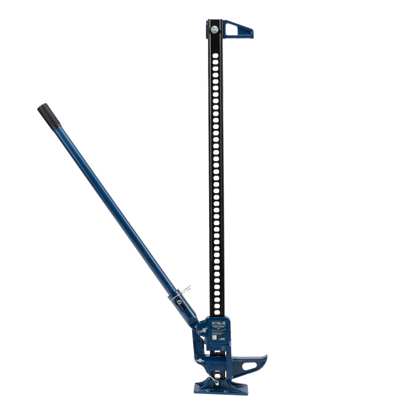 Домкрат реечный, профессиональный, 3 т, 115-1030 мм, High Jack, STELS, 50527