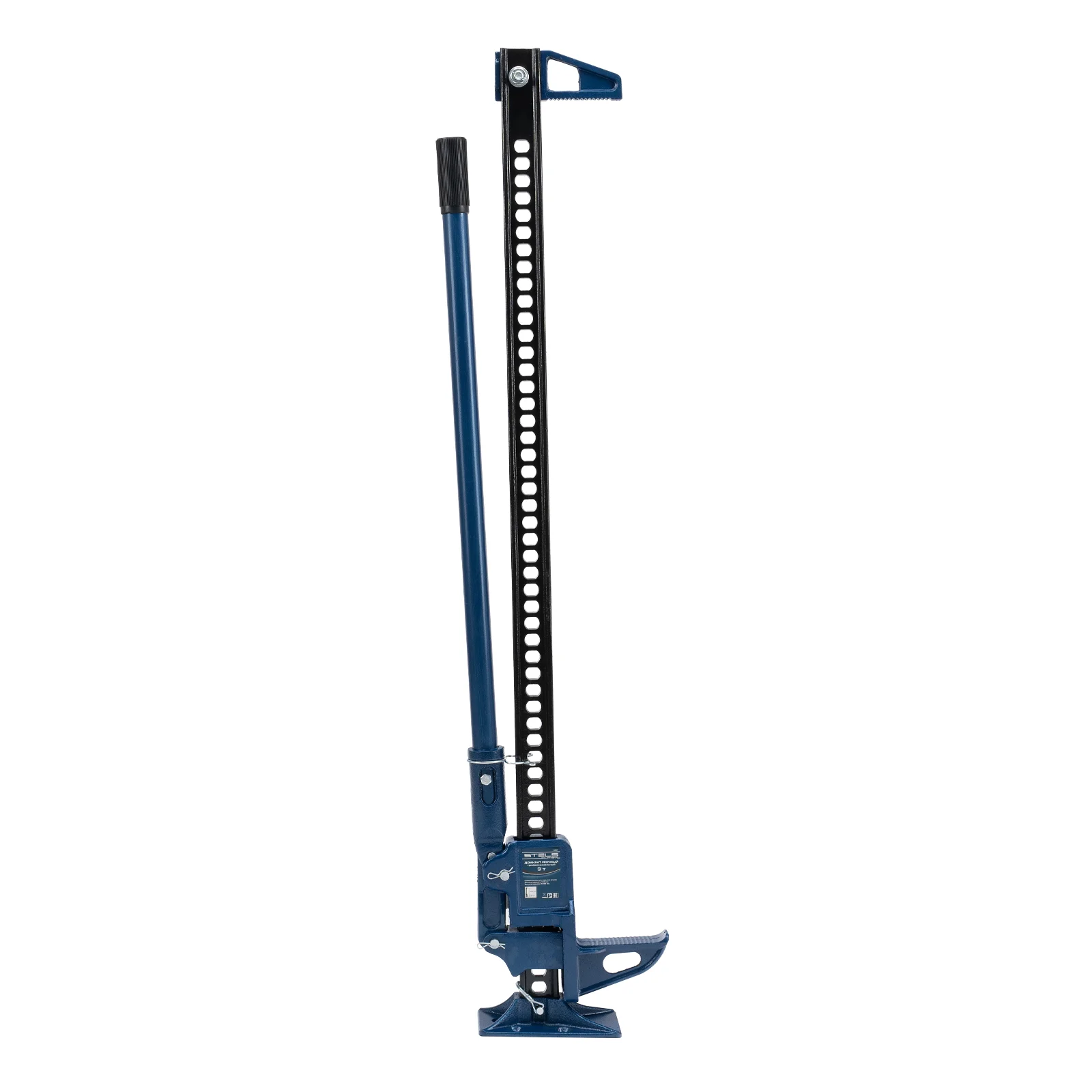 Домкрат реечный, профессиональный, 3 т, 115-1030 мм, High Jack, STELS, 50527