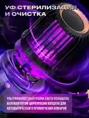 Ультрафиолетовая лампа-ловушка от комаров, отпугиватель насекомых