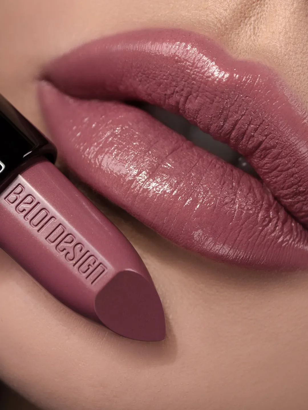 Помада губная Belor Design Be Color, тон 132 - зимняя роза, 4.3 г
