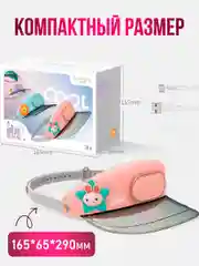 Портативный беспроводной мини-вентилятор ручной BlueStar 3 Speed Type - C, Kawaii кепка