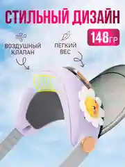 Портативный беспроводной мини-вентилятор ручной BlueStar 3 Speed Type - C, Kawaii кепка