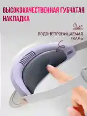 Портативный беспроводной мини-вентилятор ручной BlueStar 3 Speed Type - C, Kawaii кепка