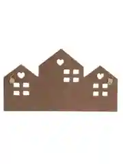 Ключница открытого типа на 3 крючка, 23,5x12,5 см
