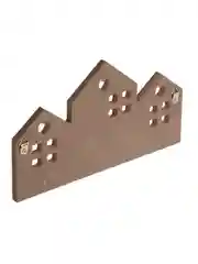 Ключница открытого типа на 3 крючка, 23,5x12,5 см