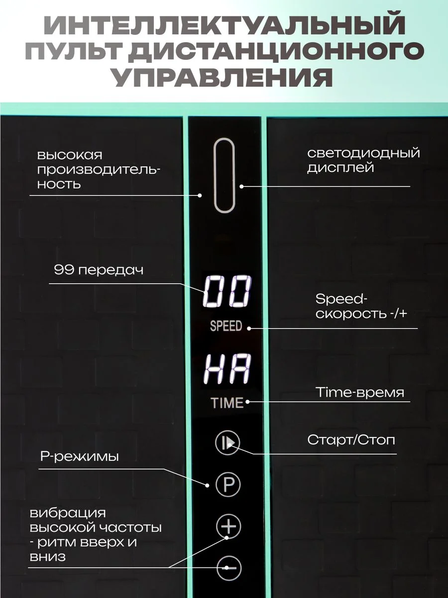 Тиффани виброплатформа, FitnessLive, с Bluetooth и эспандерами, тренажер для похудения, FL-104