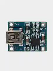 5 / 10 штук MINI-USB TP4056 Модуль зарядки для литиевых АКБ контроллер заряда 18650