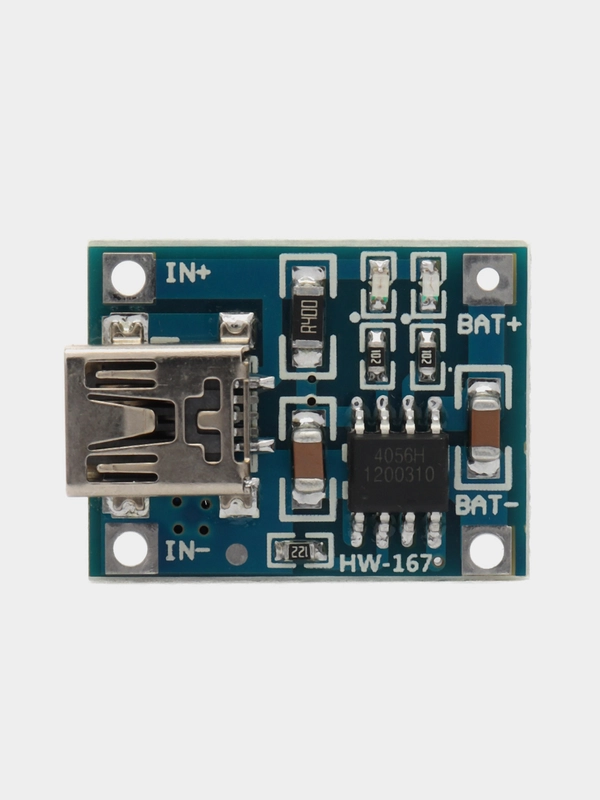 5 / 10 штук MINI-USB TP4056 Модуль зарядки для литиевых АКБ контроллер заряда 18650