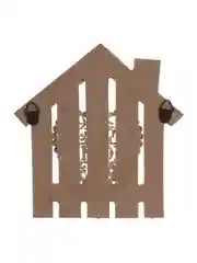 Ключница открытого типа на 3 крючка, 14,5x15,5 см