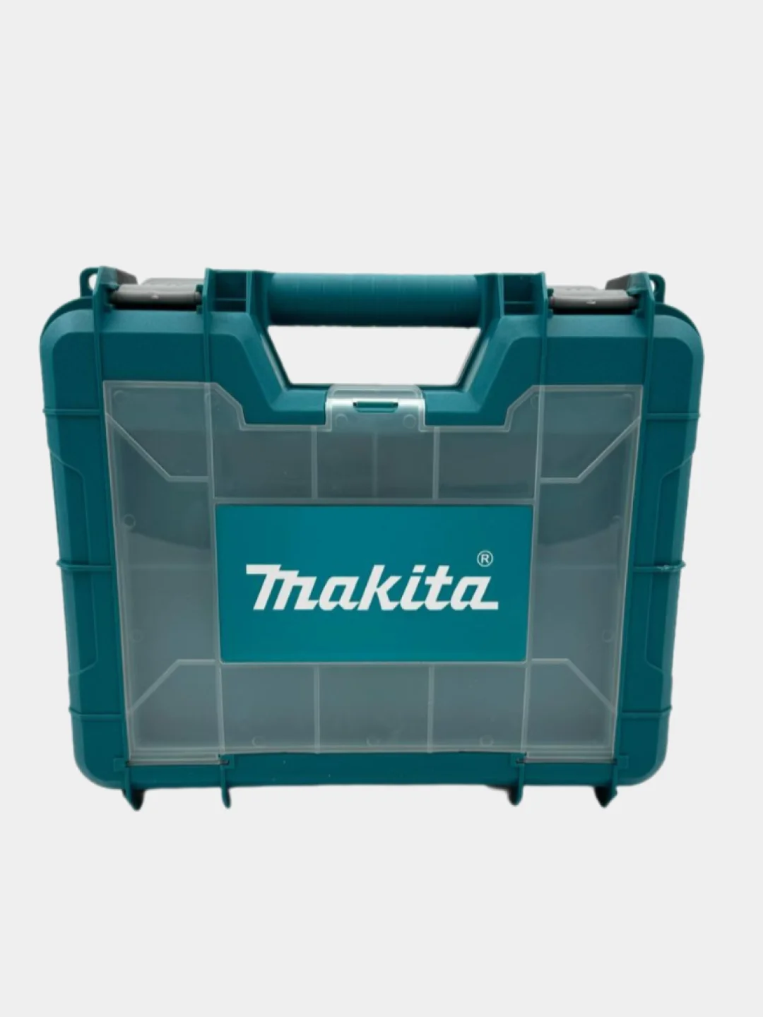 Тёмно-бирюзовый бесщеточный дрель-шуруповерт Makita, аккумуляторный, 18V