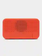 Алый беспроводная Bluetooth колонка 5 в 1 часы - будильник настольные