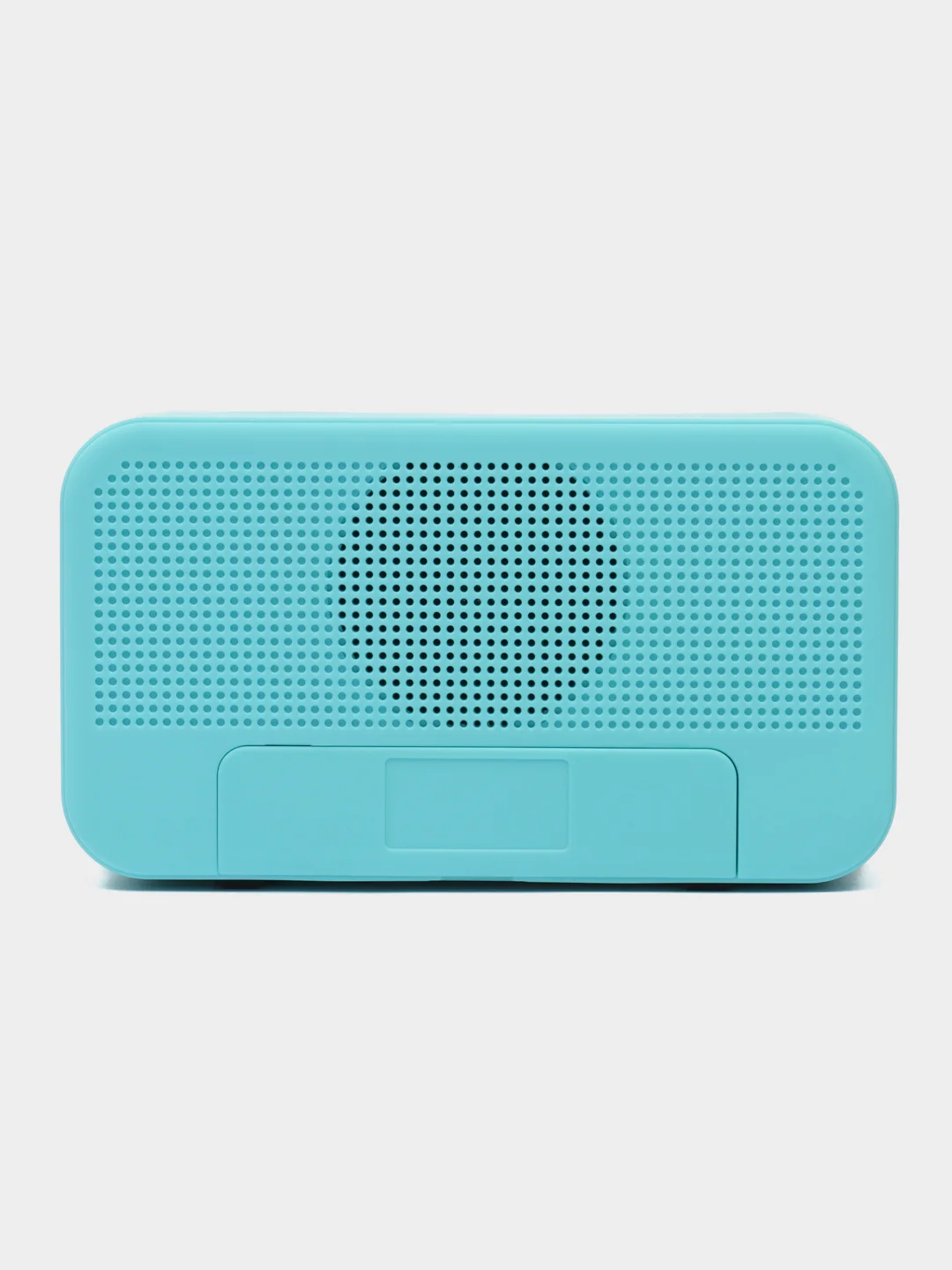 Голубой беспроводная Bluetooth колонка 5 в 1 часы - будильник настольные