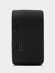 Черный беспроводная Bluetooth колонка 5 в 1 часы - будильник настольные