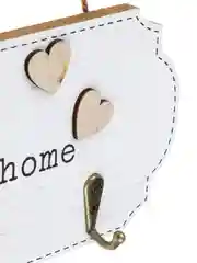 Ключница открытого типа WELCOME на 3 крючка, 23,5х10,3х3 см