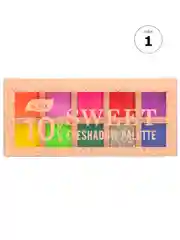 Разноцветный тени для век" SWEET", 10 цветов в палетке