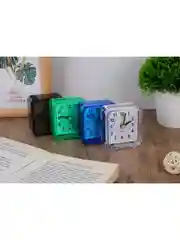 Будильник настольный "LADECOR CHRONO", 6х5,5х3, 1*АА,  4 цвета