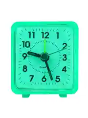 Будильник настольный "LADECOR CHRONO", 6х5,5х3, 1*АА,  4 цвета