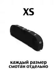 Черный размерники на одежду бирки жаккардовые вшивные