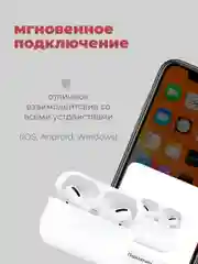 Беспроводные наушники Pods Pro Premium, с шумоподавлением, микрофоном и анимацией