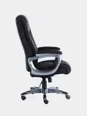 Кресло офисное BRABIX PREMIUM Solid HD-005, НАГРУЗКА до 180 кг, ткань, черное, 531822