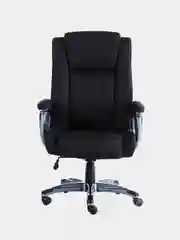 Кресло офисное BRABIX PREMIUM Solid HD-005, НАГРУЗКА до 180 кг, ткань, черное, 531822