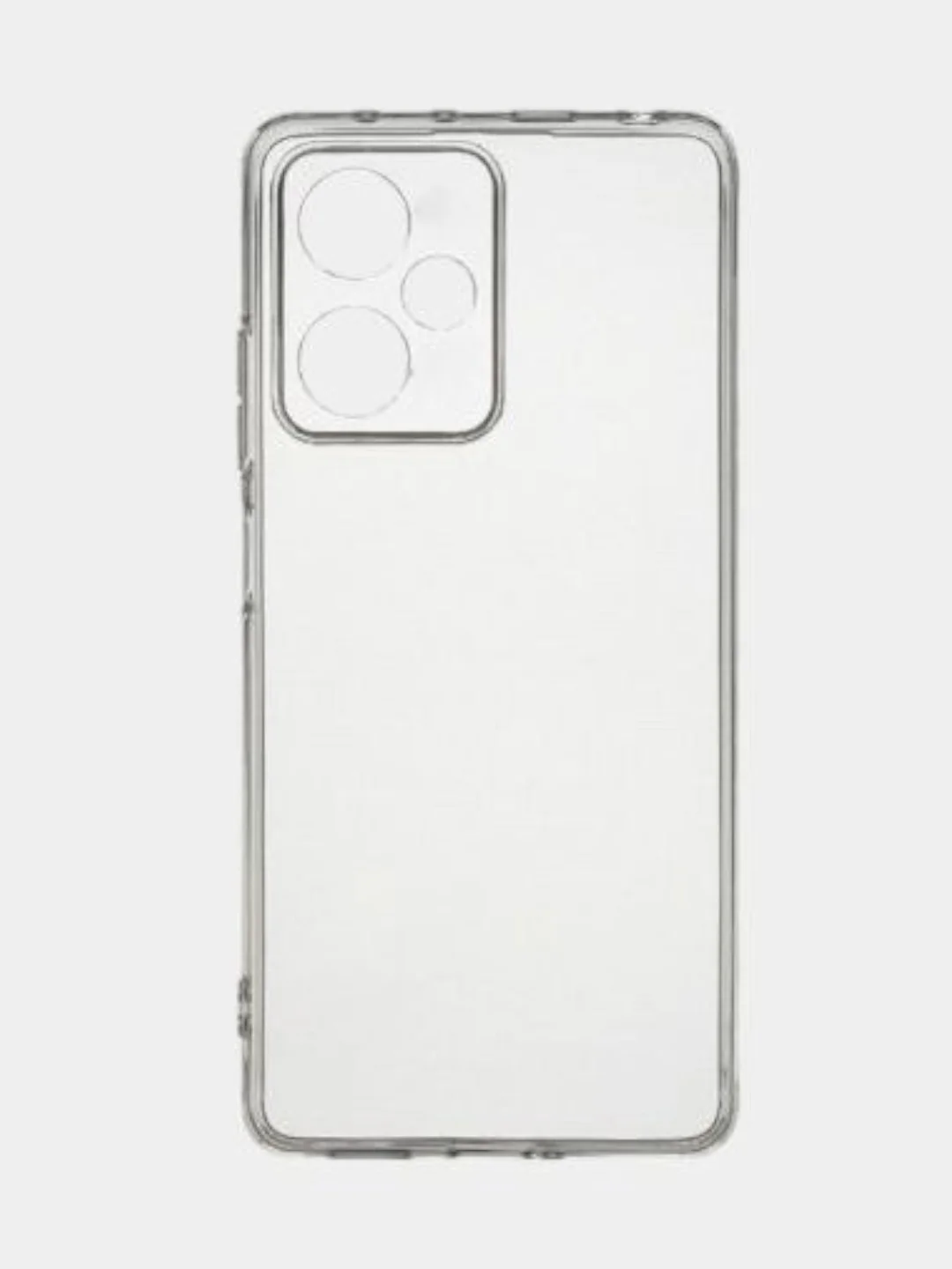 Чехол для Xiaomi Redmi Note 12 5G, Poco X5 5G / Редми Нот 12, прозрачный, силиконовый