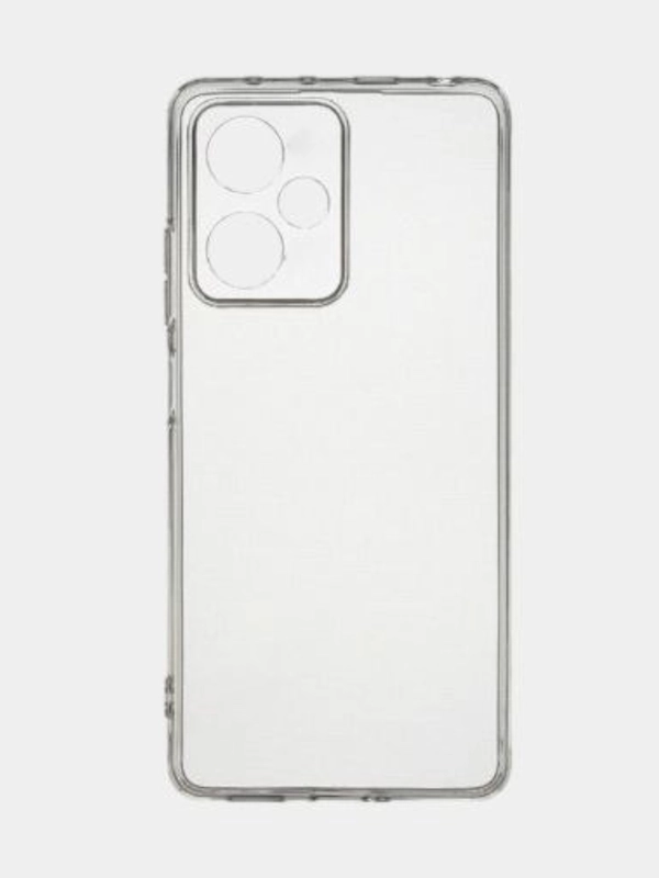 Чехол для Xiaomi Redmi Note 12 5G, Poco X5 5G / Редми Нот 12, прозрачный, силиконовый