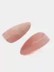 Вишнёвый накладные ногти с дизайном, 24 штуки + клей