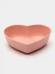 Розовый соусница