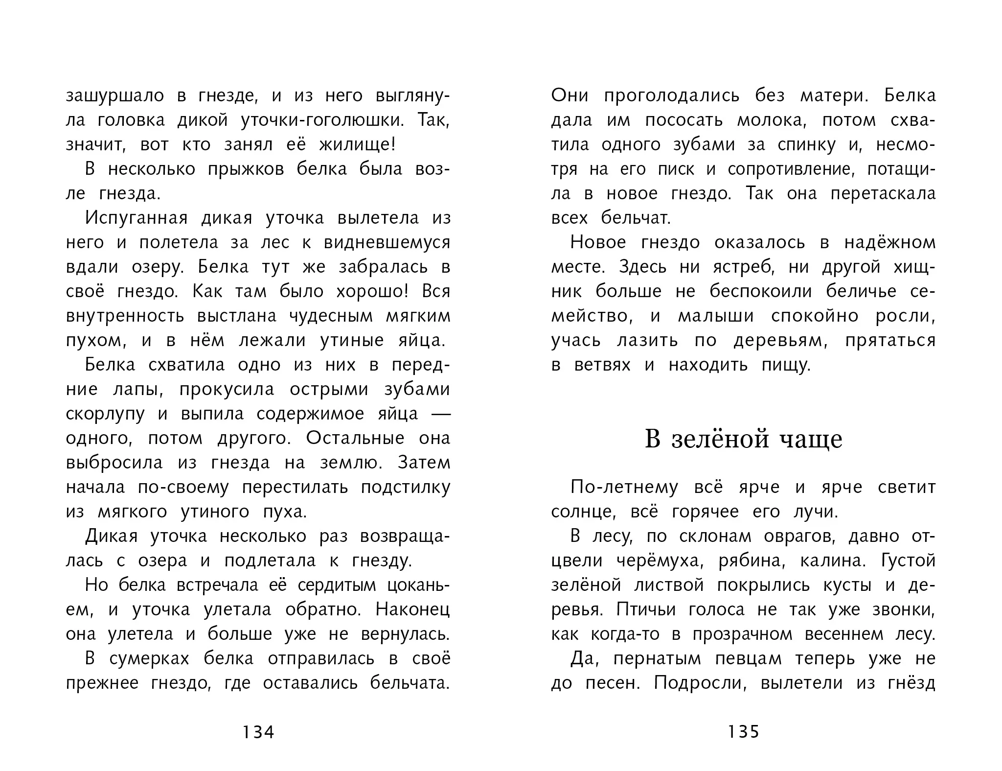 Лесное эхо Г. Скребицкого. Школьная программа