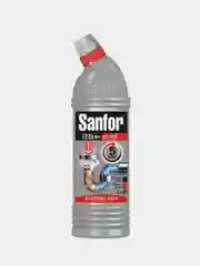 Средство для прочистки канализационных труб Sanfor, от засоров стоков, 750 г