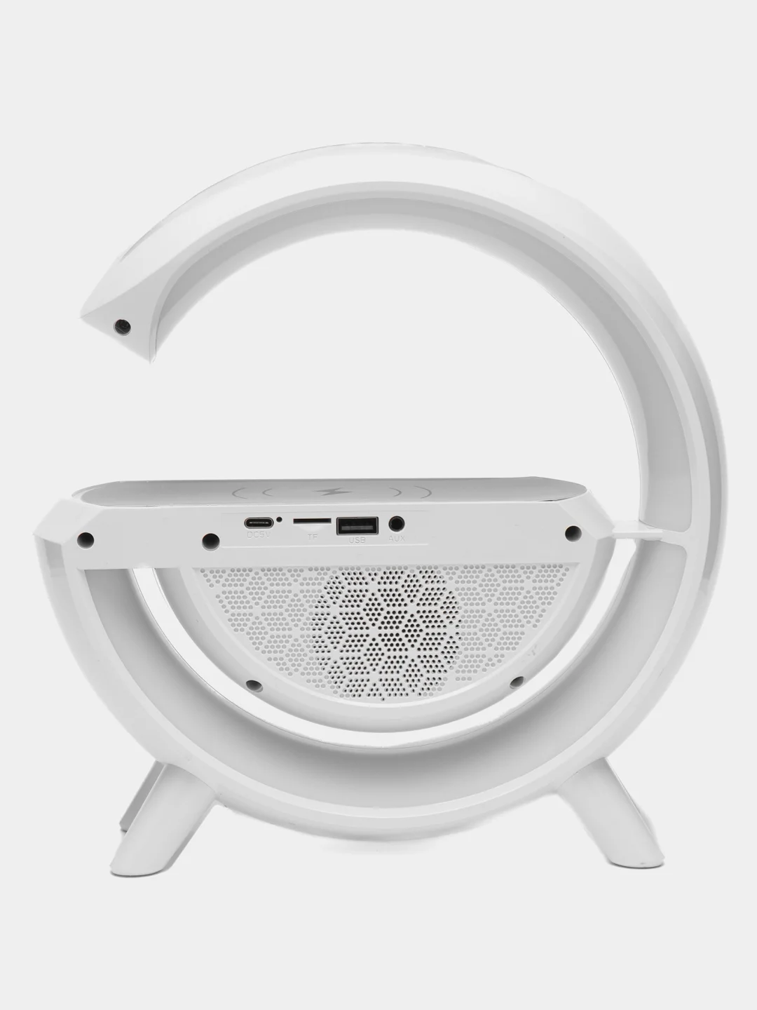 Колонка bluetooth, светильник, часы, будильник, беспроводная зарядка, ВТ3401