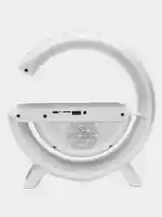 Колонка bluetooth, светильник, часы, будильник, беспроводная зарядка, ВТ3401