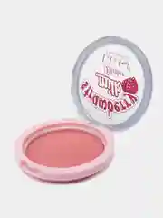 Коралловый меланж румяна  для лица сухие, матовые с блестками