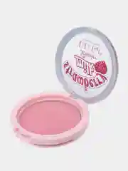 Кораллово-розовый румяна  для лица сухие, матовые с блестками