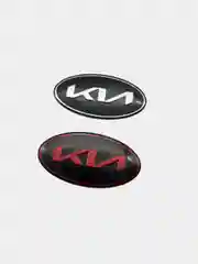Эмблема KIA на руль 6 х 3 см