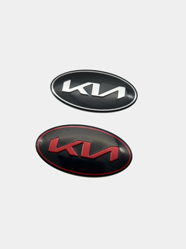 Эмблема KIA на руль 6 х 3 см