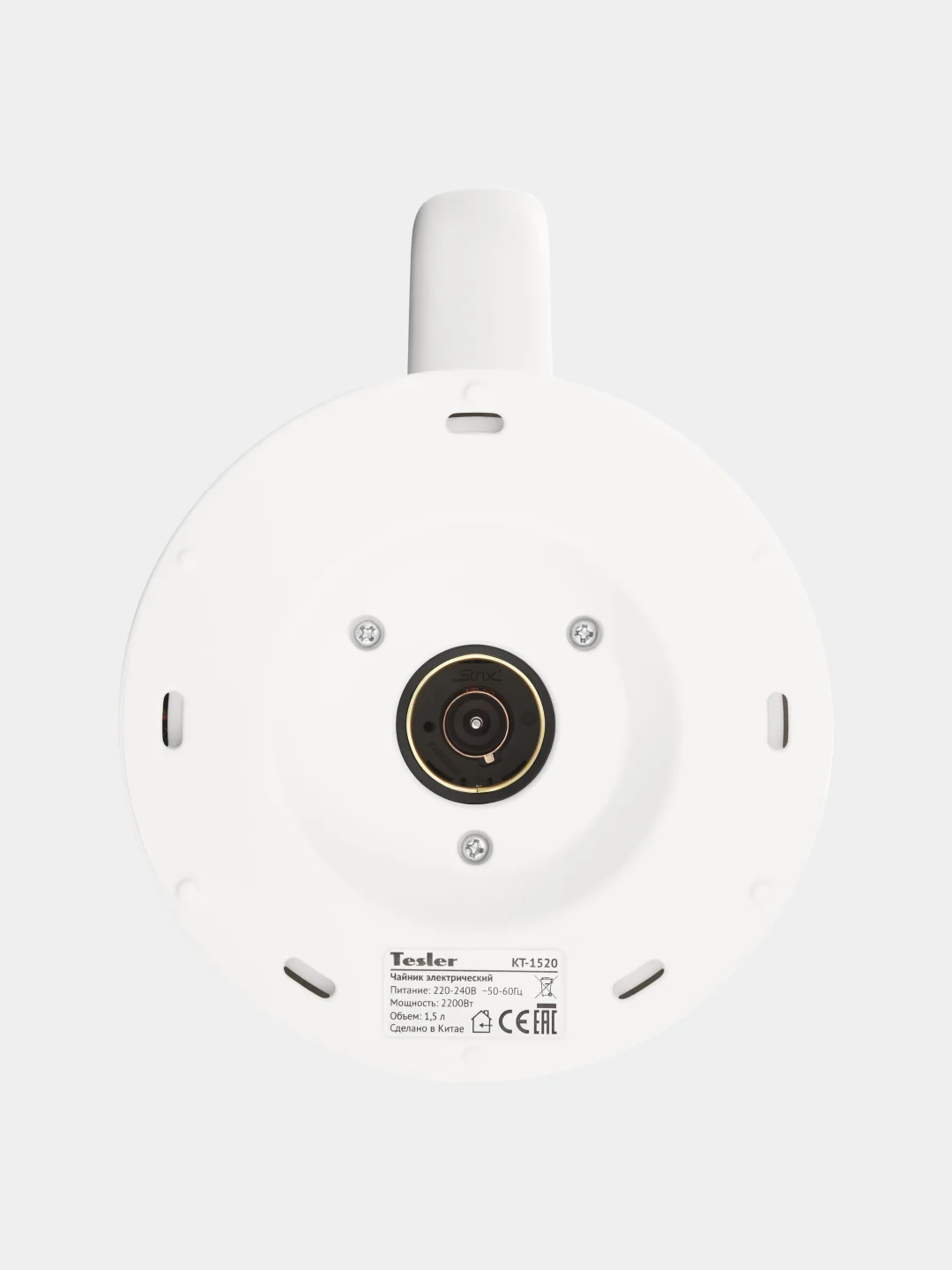 Белый чайник электрический TESLER KT-1520
