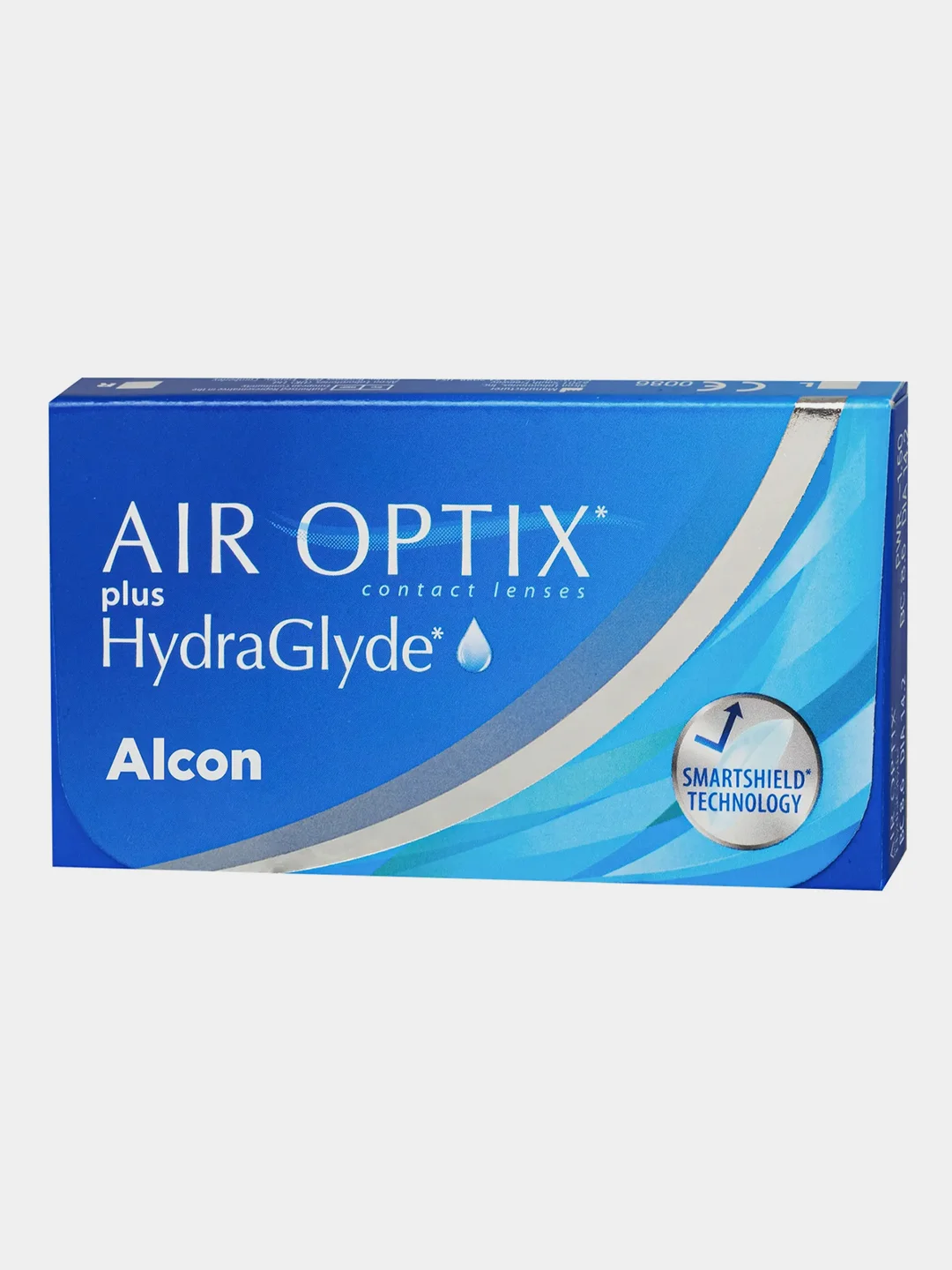 Контактные линзы Alcon AIR OPTIX plus HydraGlyde, 6 штук