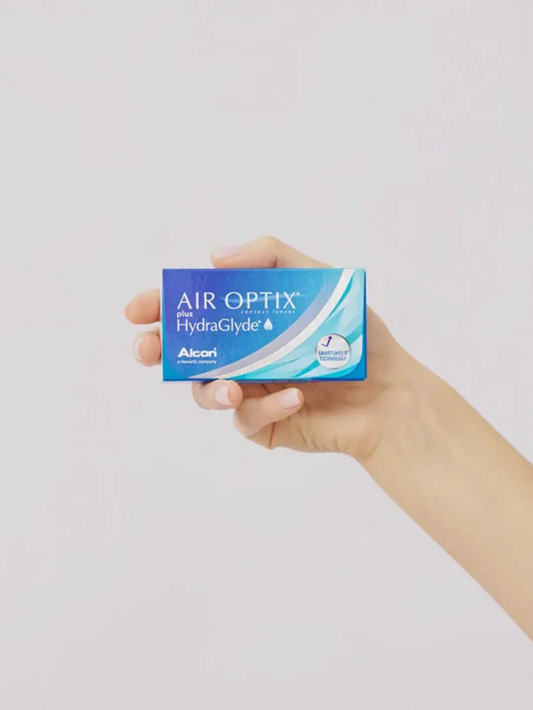 Контактные линзы Alcon AIR OPTIX plus HydraGlyde, 6 штук