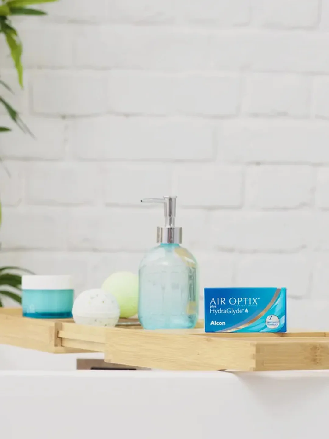 Контактные линзы Alcon AIR OPTIX plus HydraGlyde, 6 штук